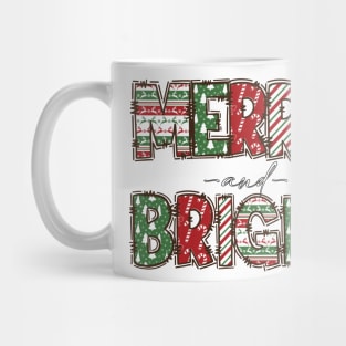 Merry and bright Mug